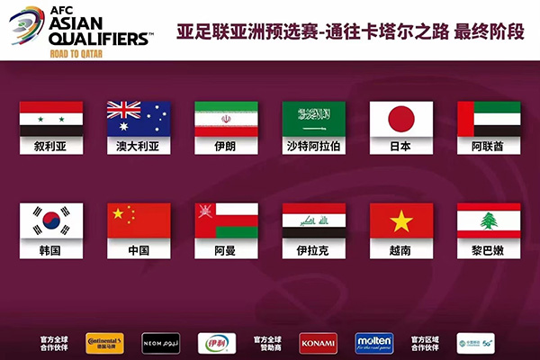 卡塔尔世界杯亚洲预选赛12强_12强 颜骏凌 卡塔尔_12强赛中国对卡塔尔