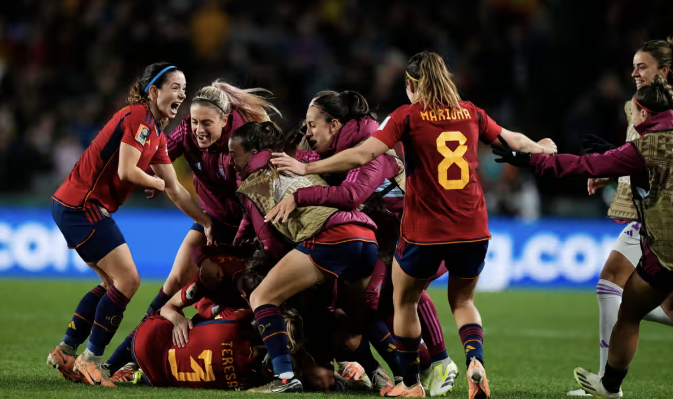 2023女足世界杯半決賽西班牙2-1瑞典 帕拉爾盧埃洛替補建功卡蒙娜射門！西班牙首次晉級決賽！