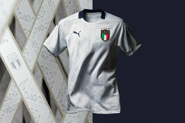 2020年歐洲杯意大利國家隊球衣什么樣