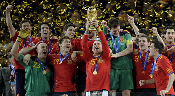 2010年世界杯西班牙隊奪冠陣容