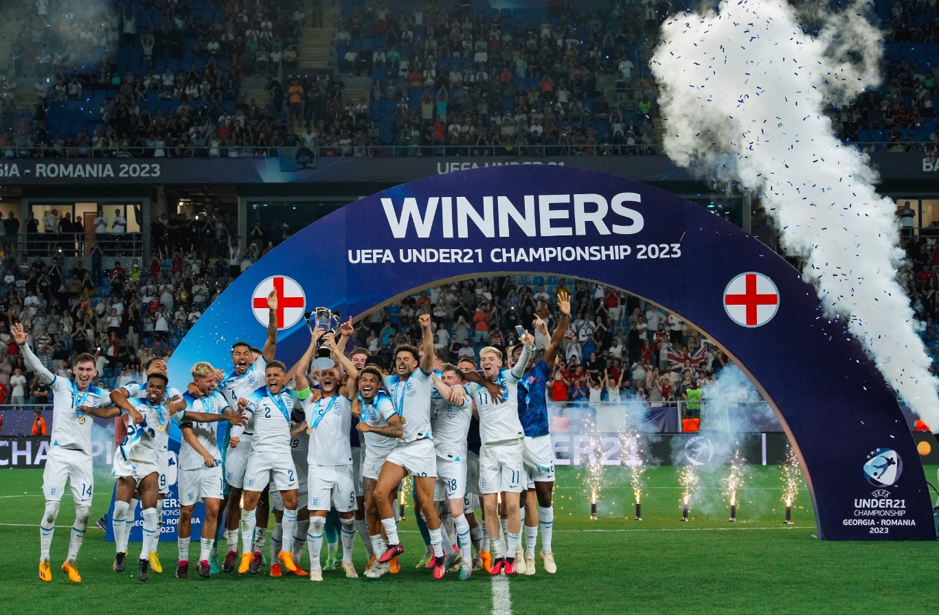 英格蘭U21完美奪得歐洲冠軍